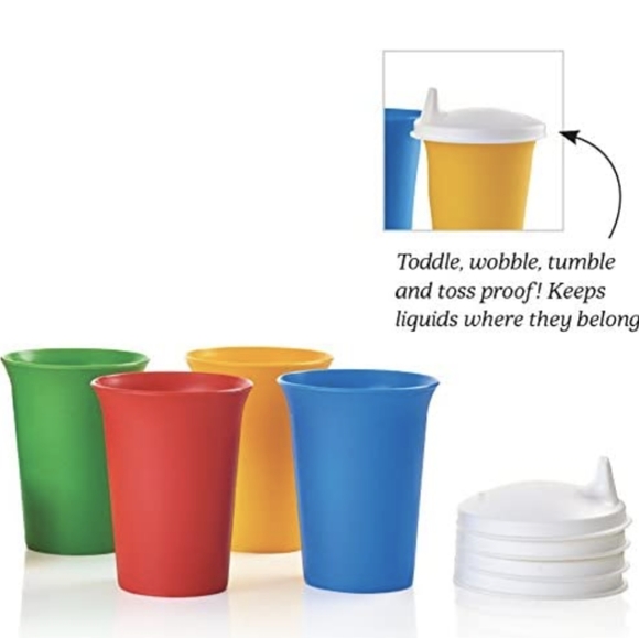 Tupperware Kitchen Tupperware Sippy Cup Seals Set Of Four New